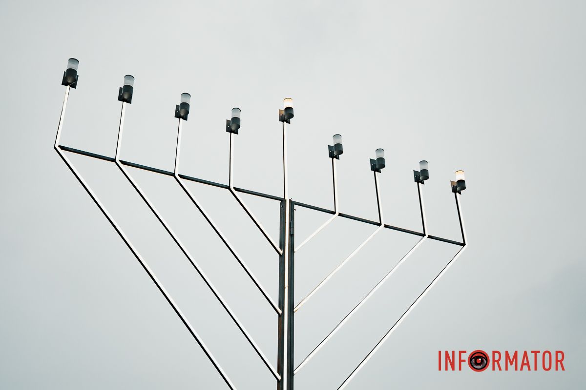 Це одне із найважливіших свят в єврейському календарі Ханука у Дніпрі: де запалили ханукії та що означає свято Світла 2