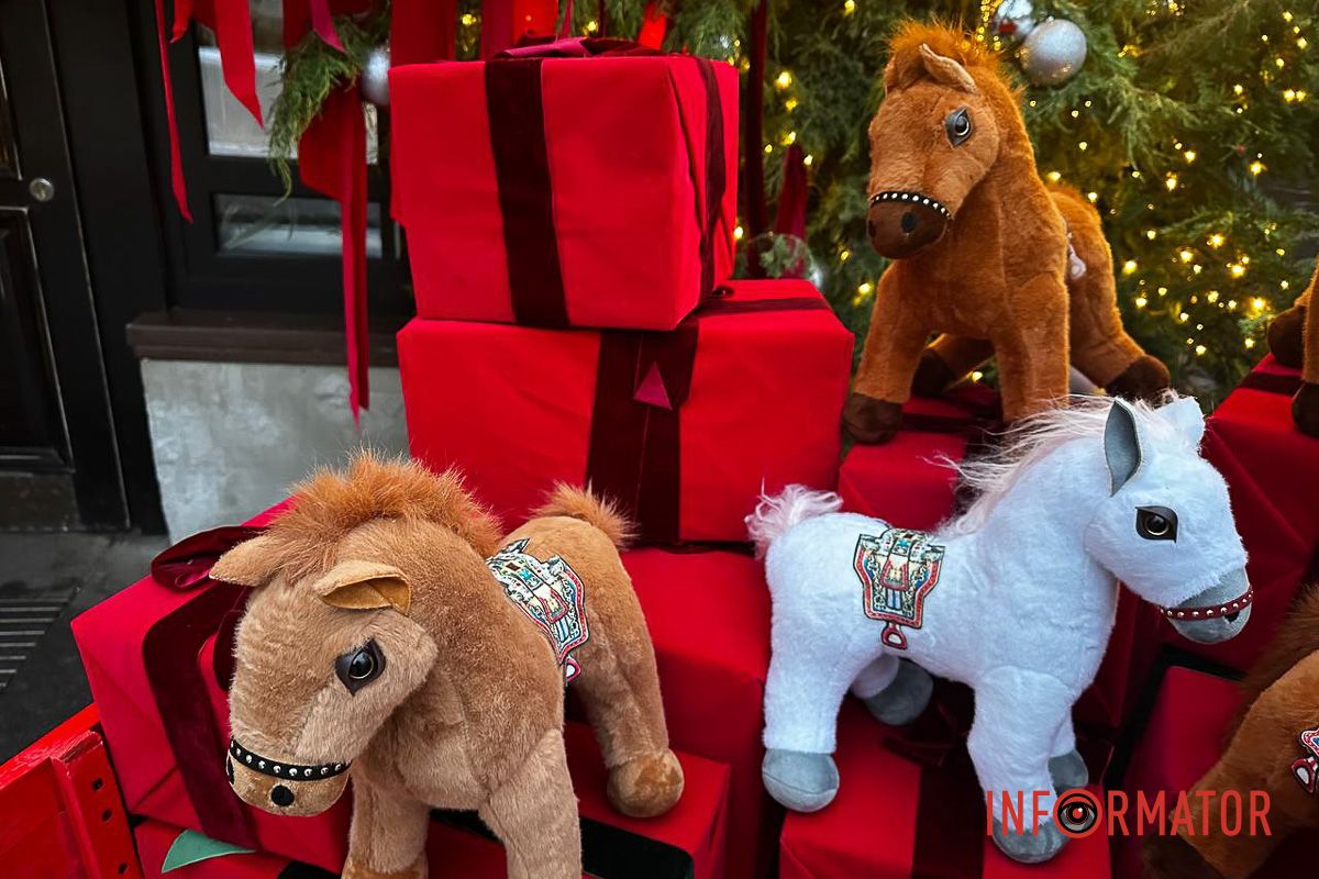 На Яворницкого появилась новая рождественская фотозона На Яворницкого появилась новая рождественская фотозона