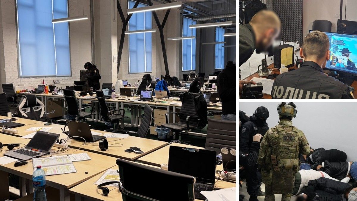 В Днепре и двух городах действовала сеть мошеннических call-центров, которая украла у европейцев почти 50 миллионов гривен