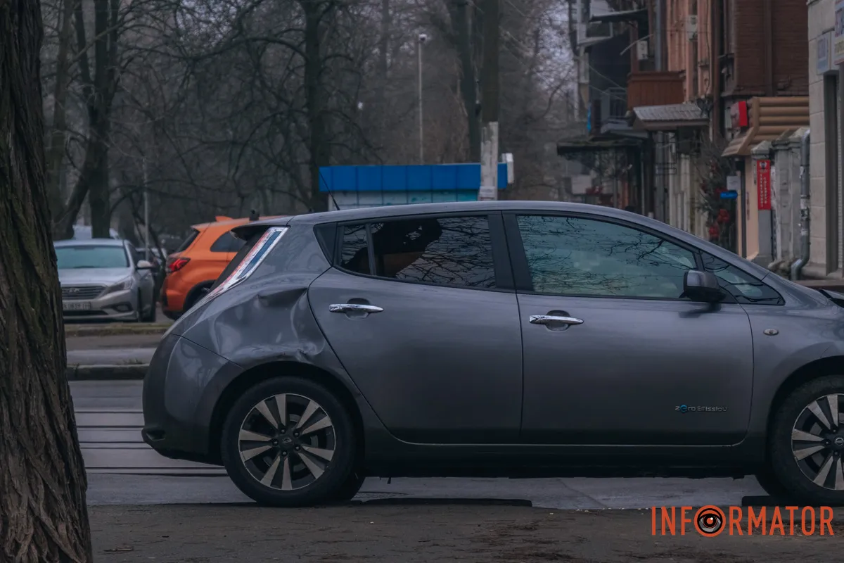 По состоянию на 8:10, Nissan уже покинул место происшествия