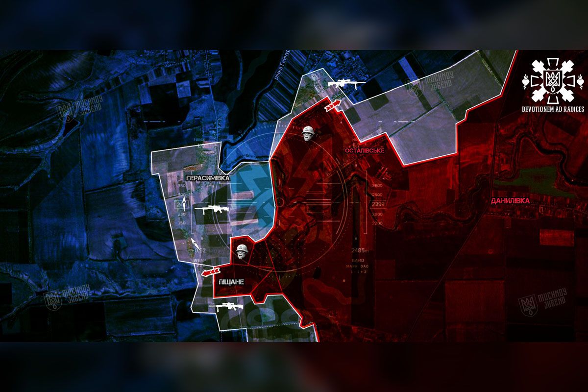 На Александровском направлении противник снова активизировался На Александровском направлении противник снова активизировался