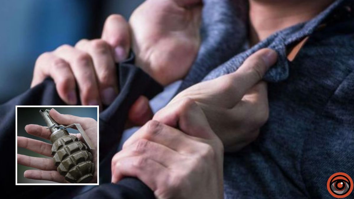 У Дніпрі після сварки через жінку чоловік підірвав гранату на подвір'ї суперника