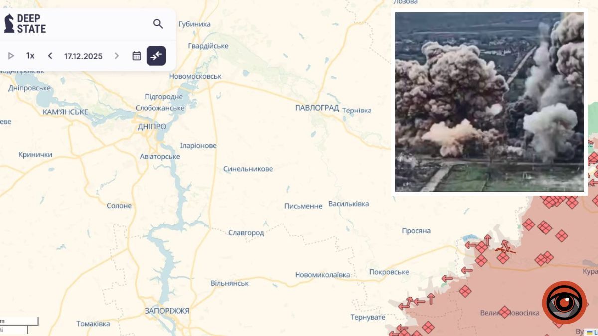 Ворог просунувся поблизу Дачного у Дніпропетровській області – DeepState