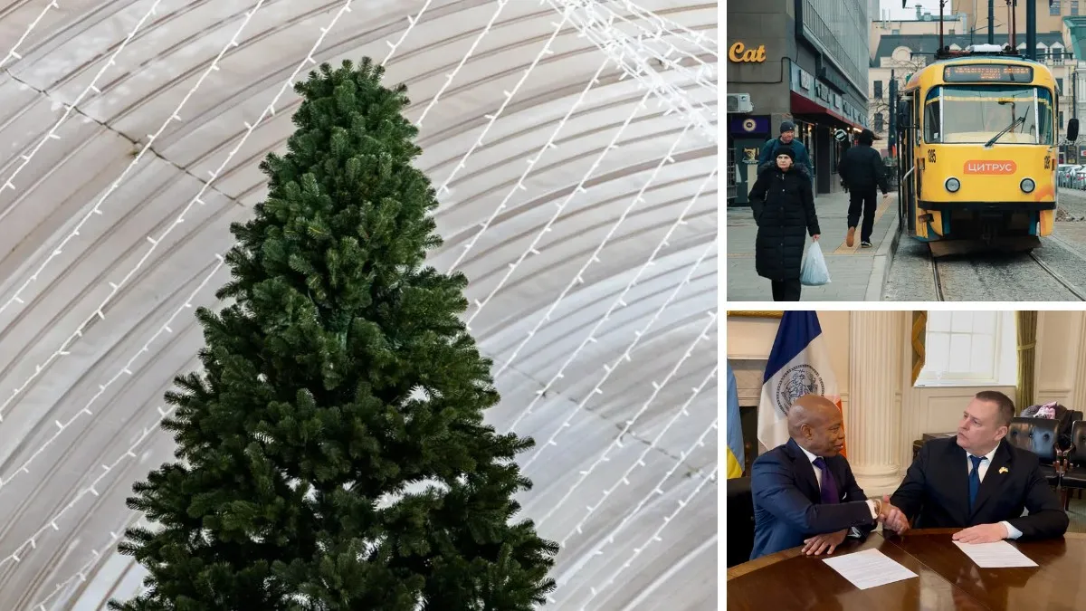 Елка в метро, ​​завершение ремонта трамвайного пути и соглашение о сотрудничестве с Нью-Йорком: топ хороших новостей недели