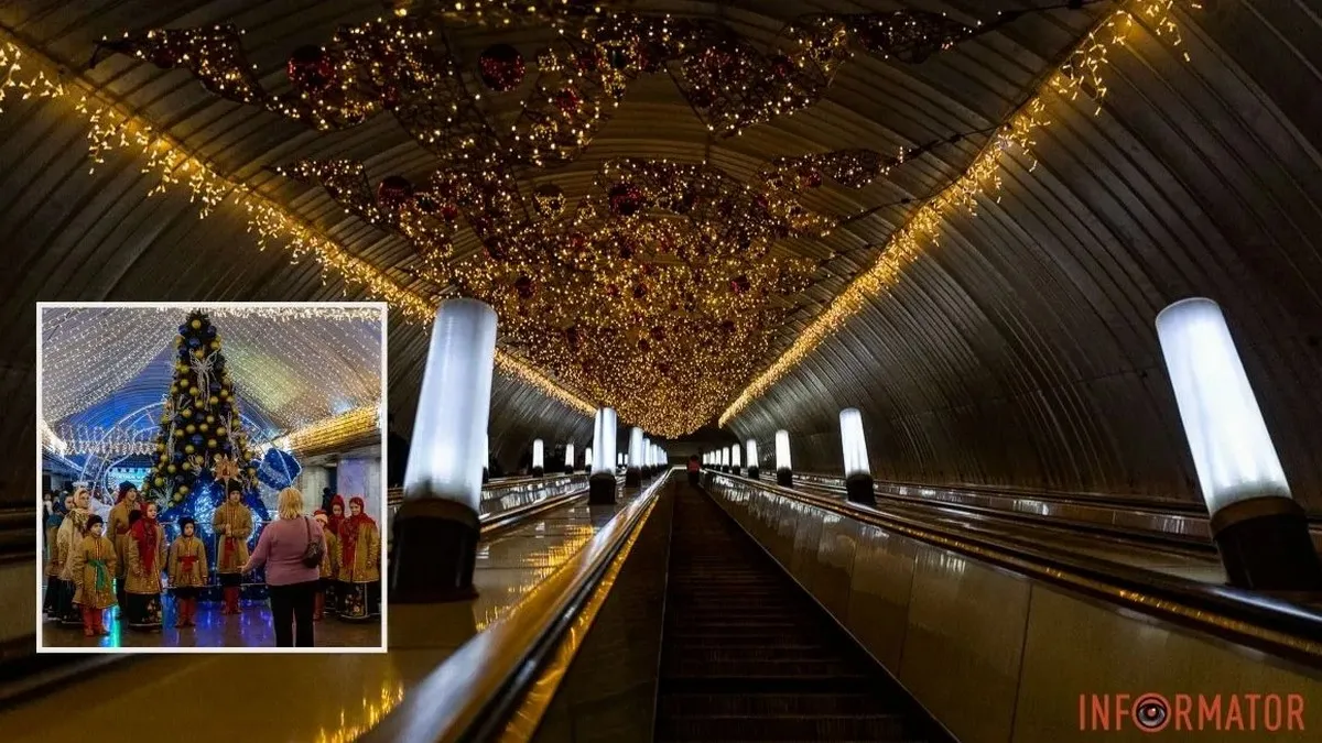 Финальная стадия: как выглядит главная елка Днепра за два дня до открытия