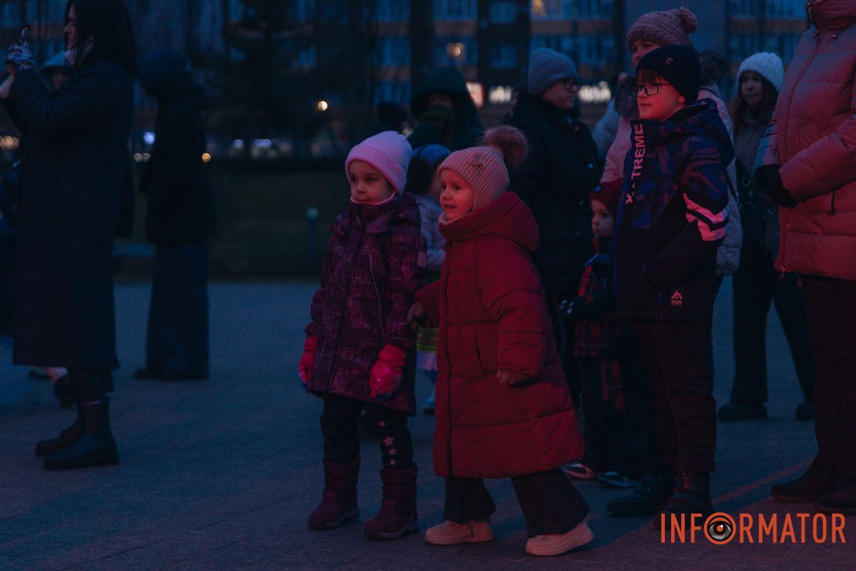 Дети увидели сказку