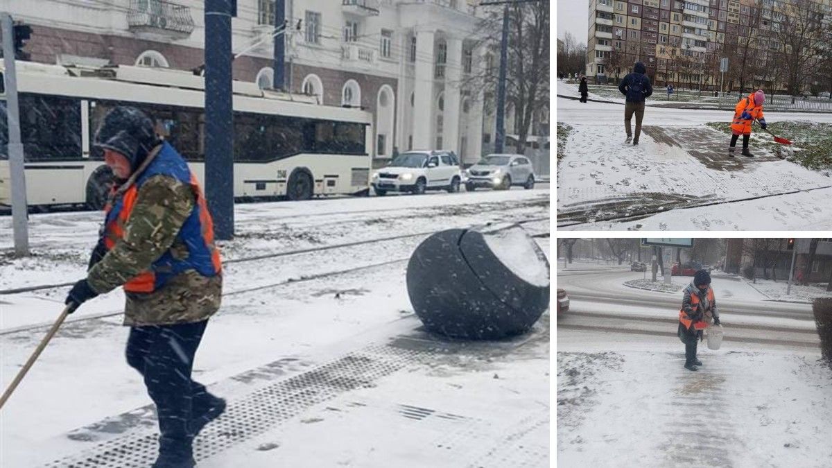 Жителей города просят пропускать спецтехнику: в Днепре ликвидируют последствия вьюги