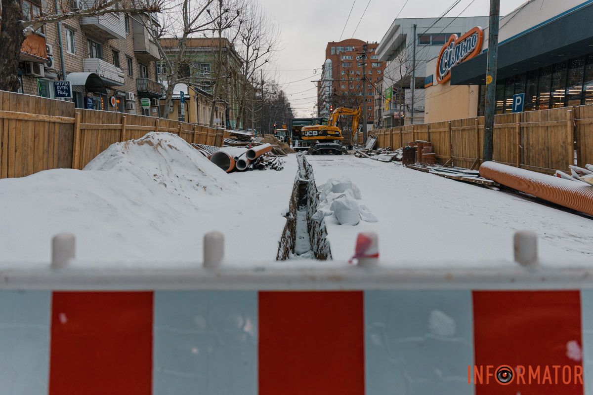 У Дніпрі відновили рух транспорту по вулиці Князя Володимира Великого