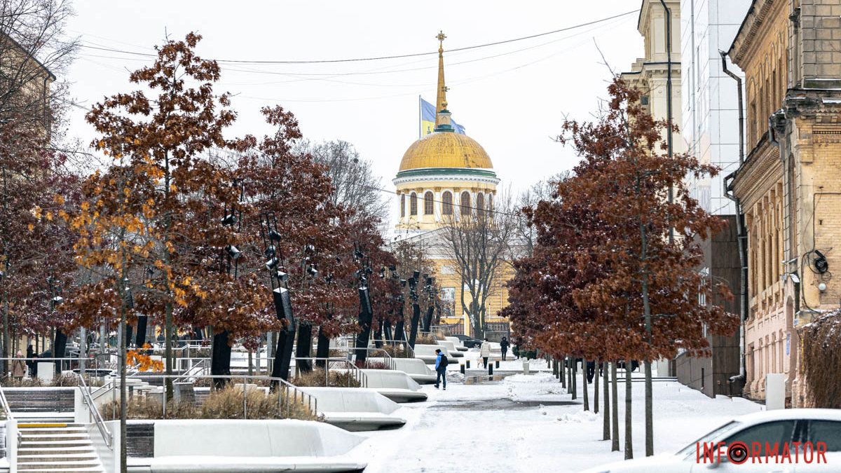 Погода на 27 декабря: в Днепре весь день будет облачно, утром ожидается мелкий снег