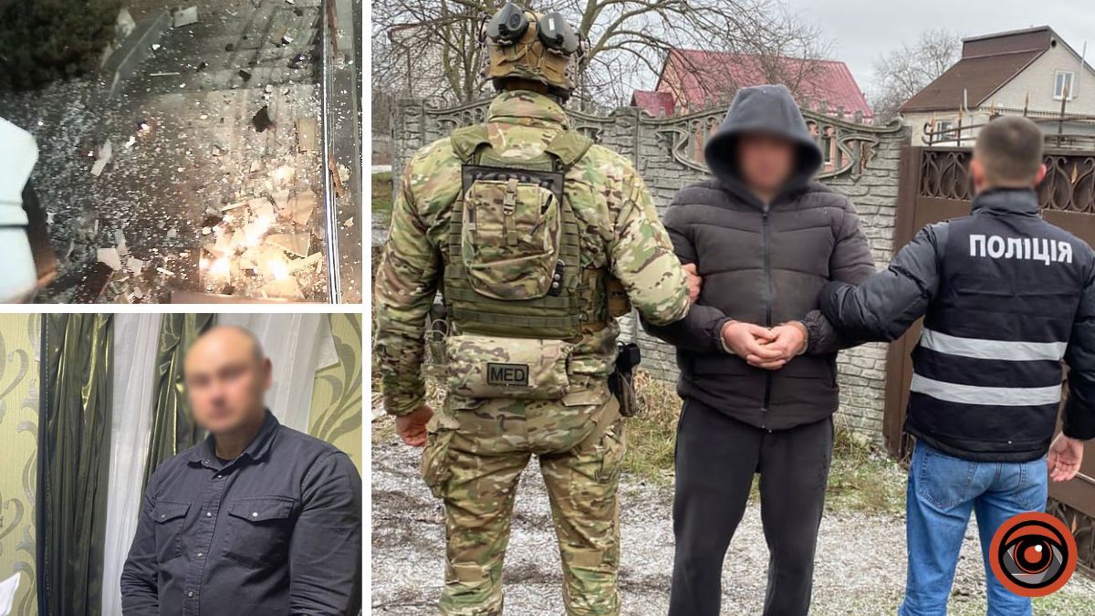 У Дніпропетровській області спецпризначенці спіймали підривника, який влаштував вибух під рестораном у Чернігові: відео затримання