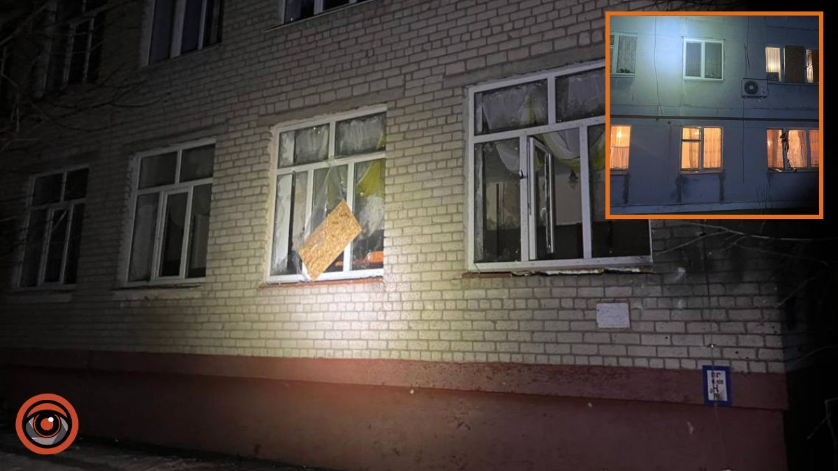 Пошкоджені багатоповерхівки та навчальний заклад: як минула ніч у Дніпропетровській області