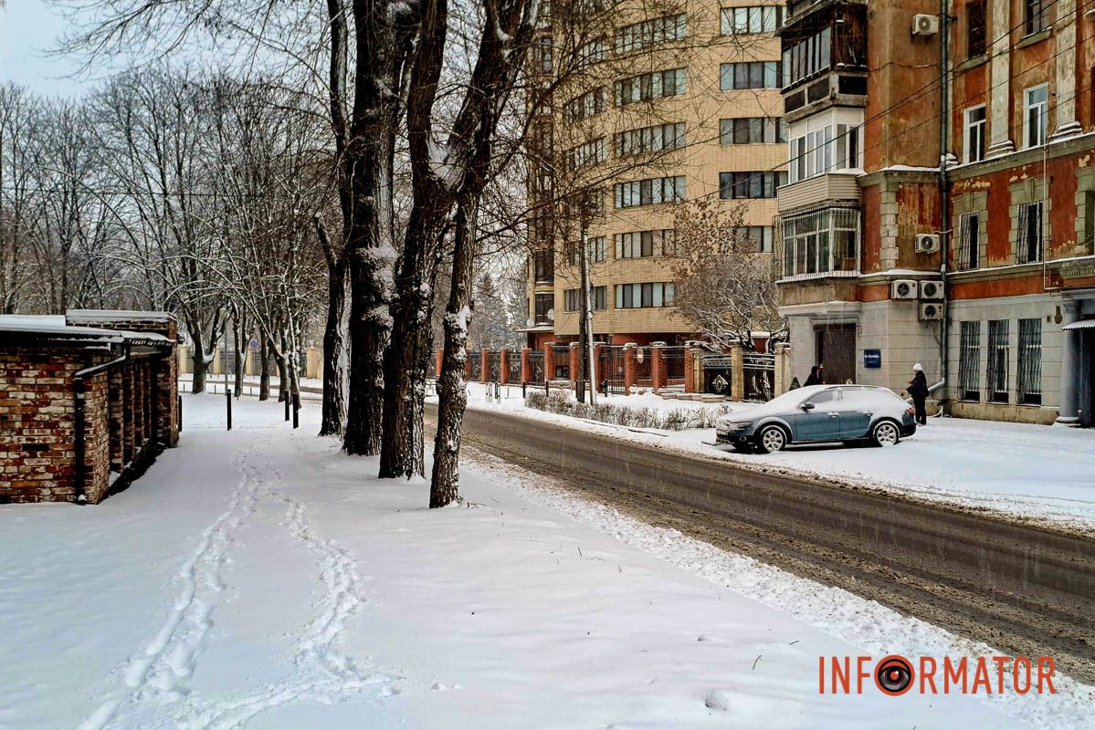 Місто як із листівки: у Дніпрі випав перший рясний сніг 60