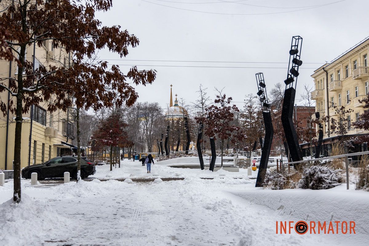 Місто як із листівки: у Дніпрі випав перший рясний сніг 56