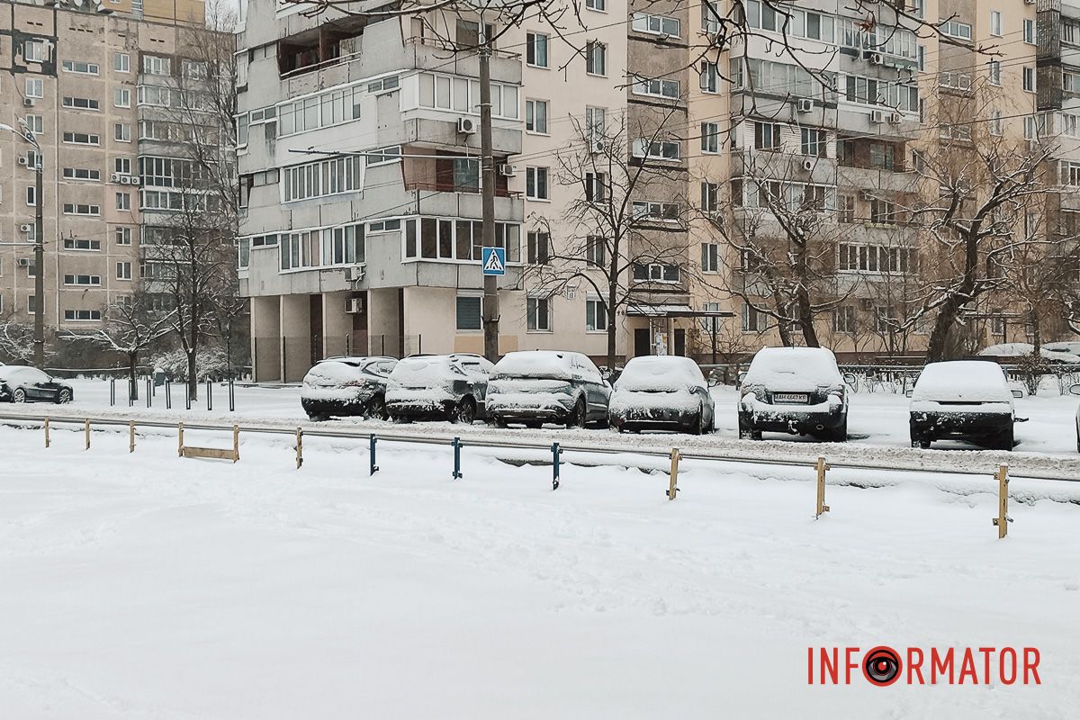 Місто як із листівки: у Дніпрі випав перший рясний сніг 24