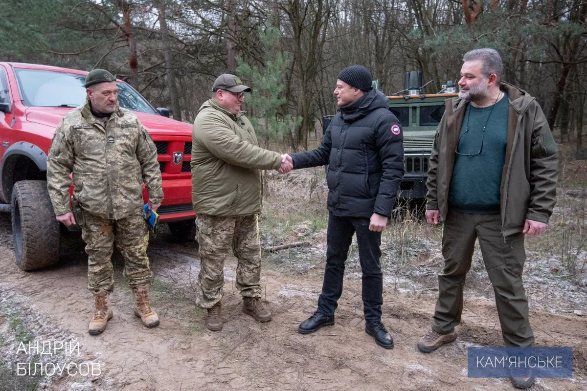 Мер Кам’янського Андрій Білоусов провів зустріч із воїнами, родом з міста