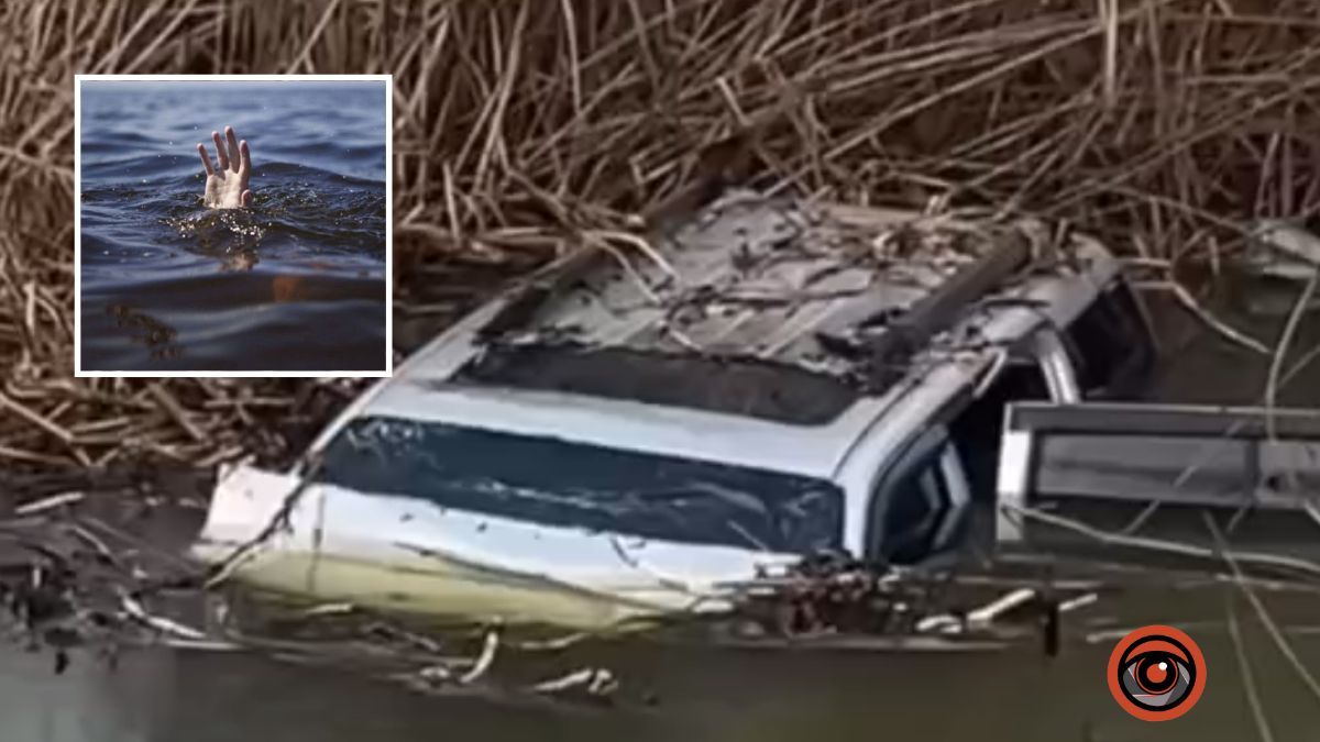 В Днепропетровской области Mitsubishi с пассажирами вылетел в канал и утонул: детали от полиции