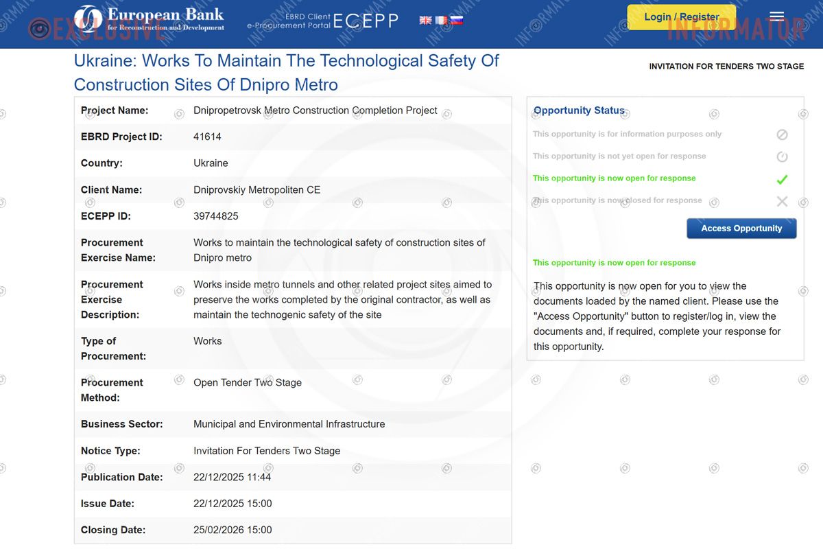 Метро Дніпра виповнилося 30 років: у ЄБРР оголосили новий тендер на нього 6
