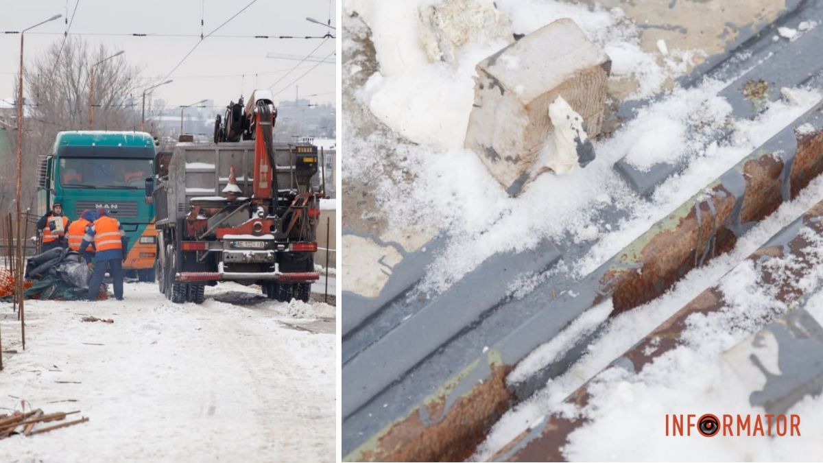 У Дніпрі перенесли запуск трамваїв №6 та №9 по оновленій колії на Старому мості