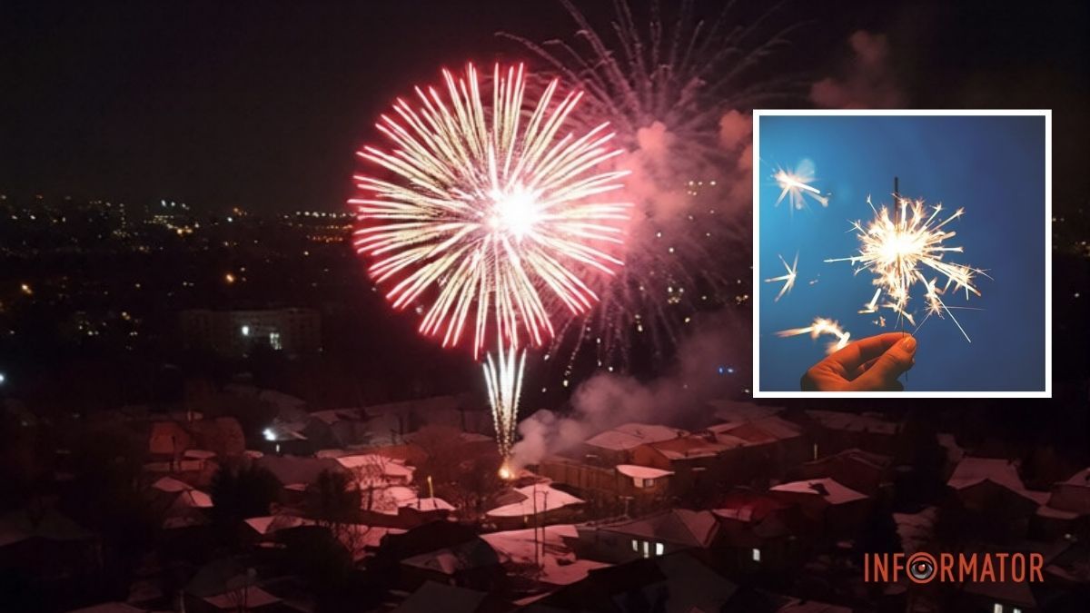 Поліція шукає причетних: у Дніпрі у новорічну ніч запускали салюти