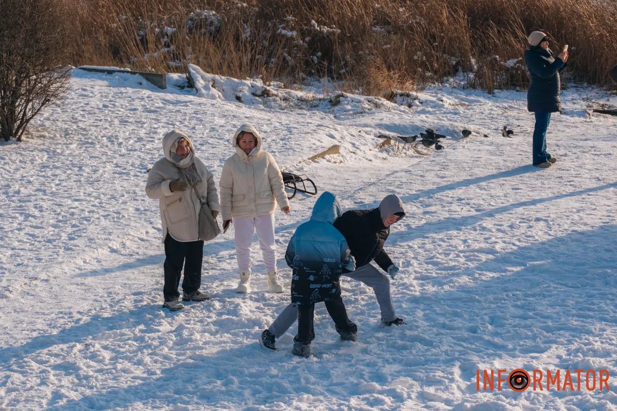 У справжній зимовий казці: як Дніпро зустрів Новий 2026 рік, фоторепортаж 8