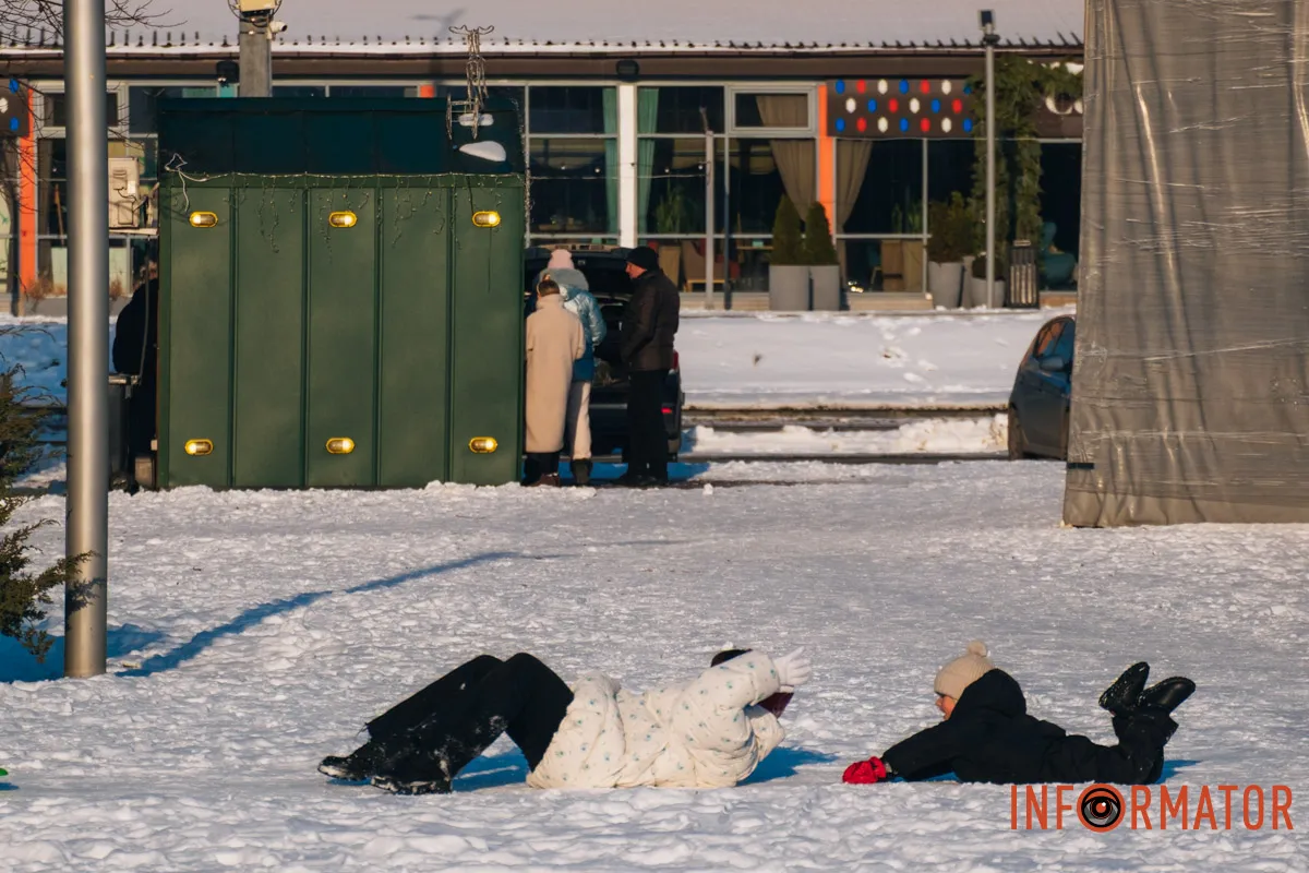 У справжній зимовий казці: як Дніпро зустрів Новий 2026 рік, фоторепортаж 9