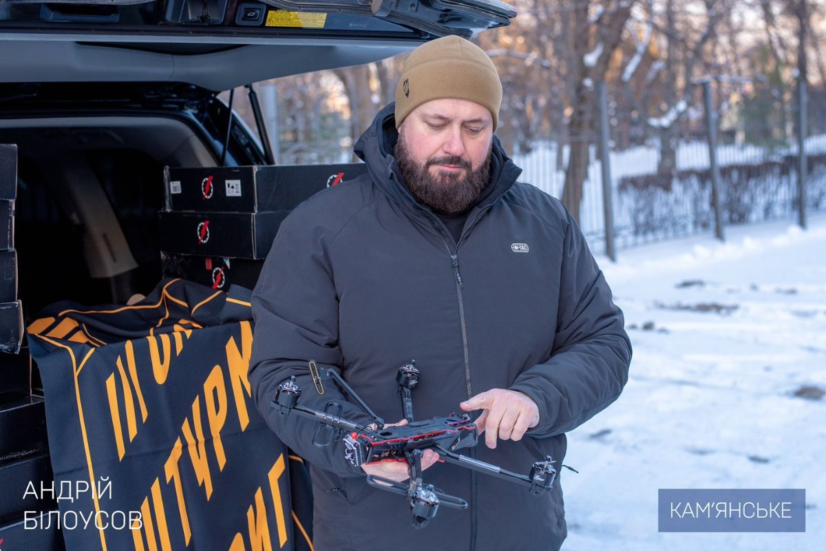 Міськрада Кам’янського надала бійцям 3-ї штурмової бригади, яка входить до складу 3-го армійського корпусу, нову партію оснащення