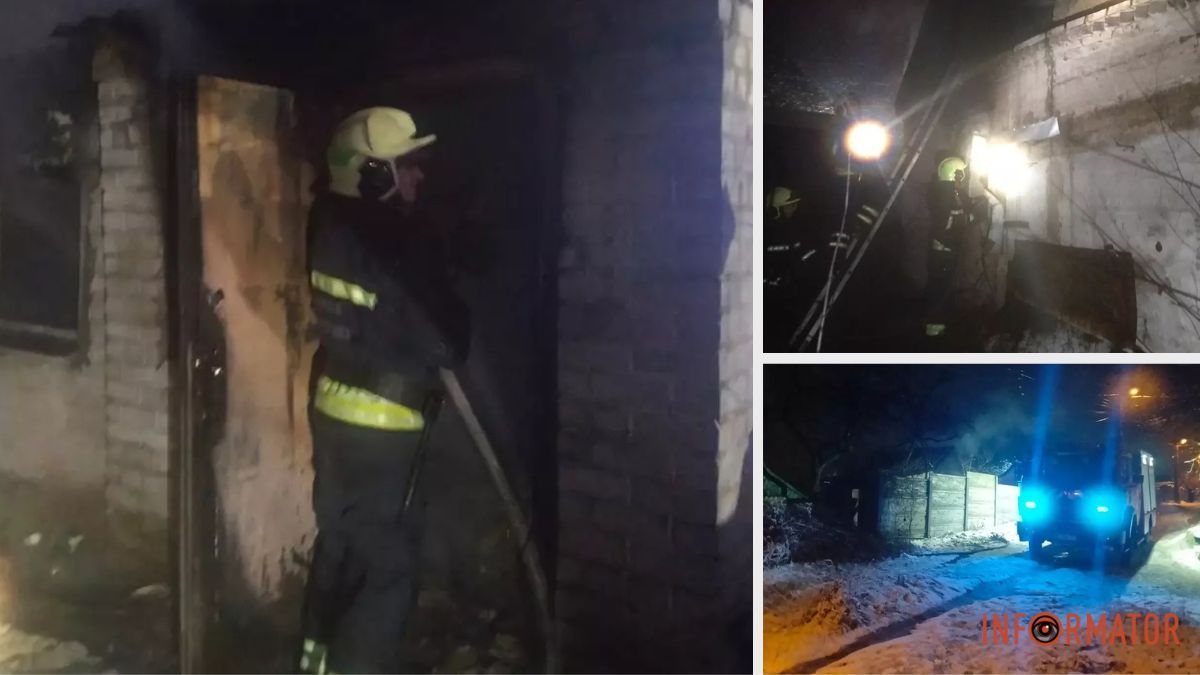 У Дніпрі в провулку Спускний під час гасіння пожежі виявили тіло чоловіка