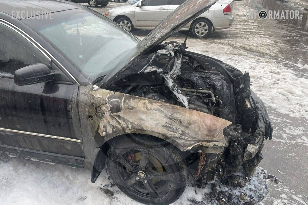 В Днепре произошел пожар на улице Независимости, напротив ТРК Appolo пожар 1