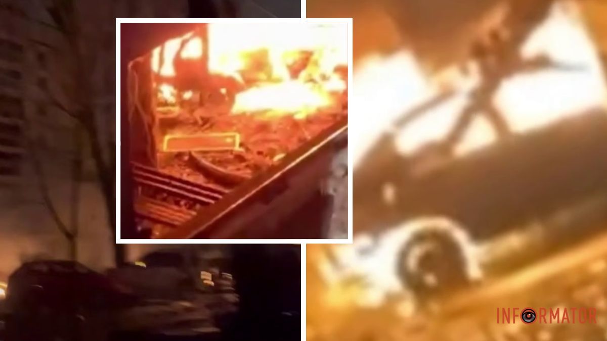 "Виникли пожежі на територіях дитячого садка та профтеху": перші дані щодо масованої атаки на Дніпро від ОВА