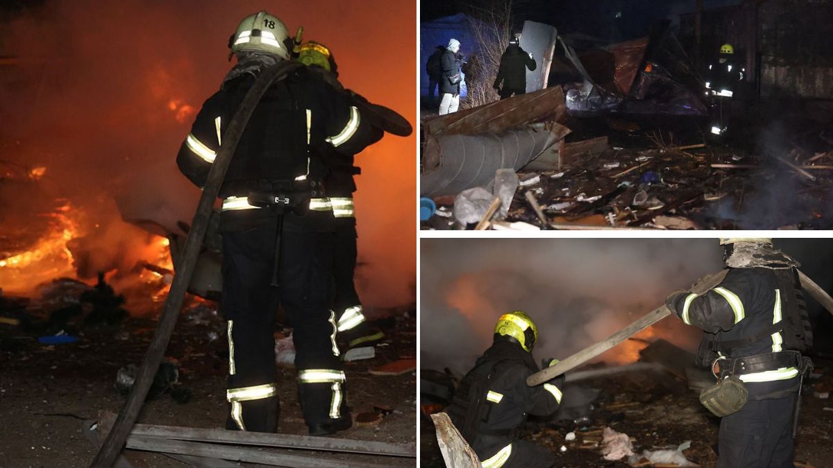 Нічна масована атака: у Дніпрі перебої з електрикою, виникла пожежа, в області є руйнування та загоряння, постраждали люди