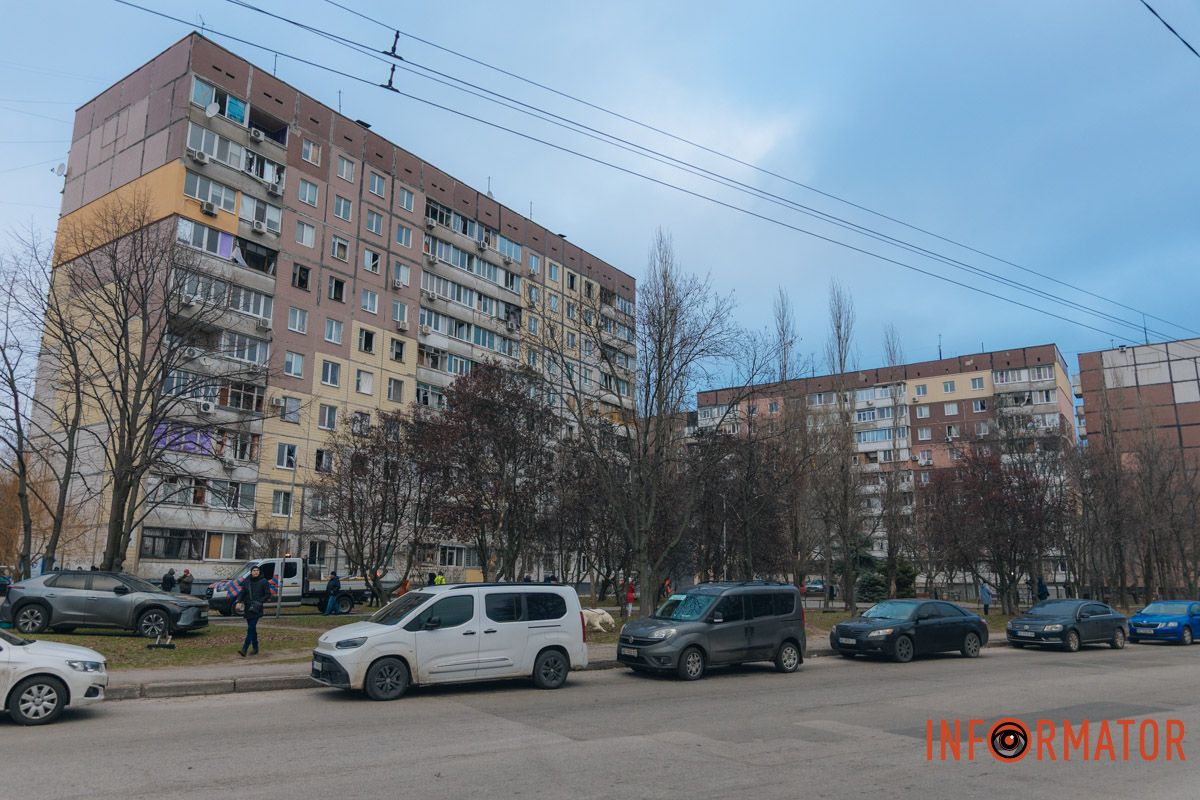 У ніч на 10 січня росіяни били беспілотниками по Дніпру