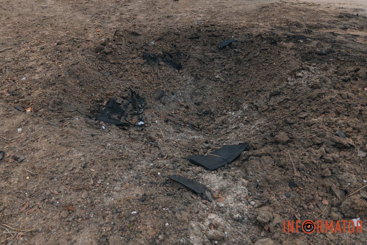 Місце, де, ймовірно, впав беспілотник