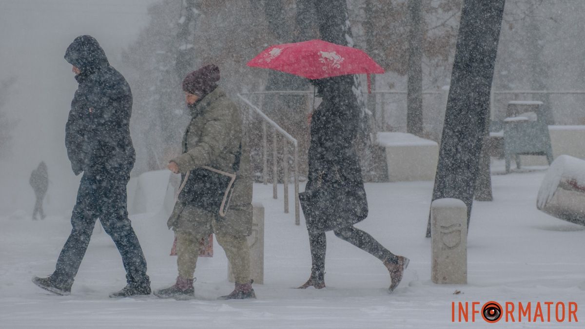 У Дніпрі 13 січня буде хмарно та можливий сніг