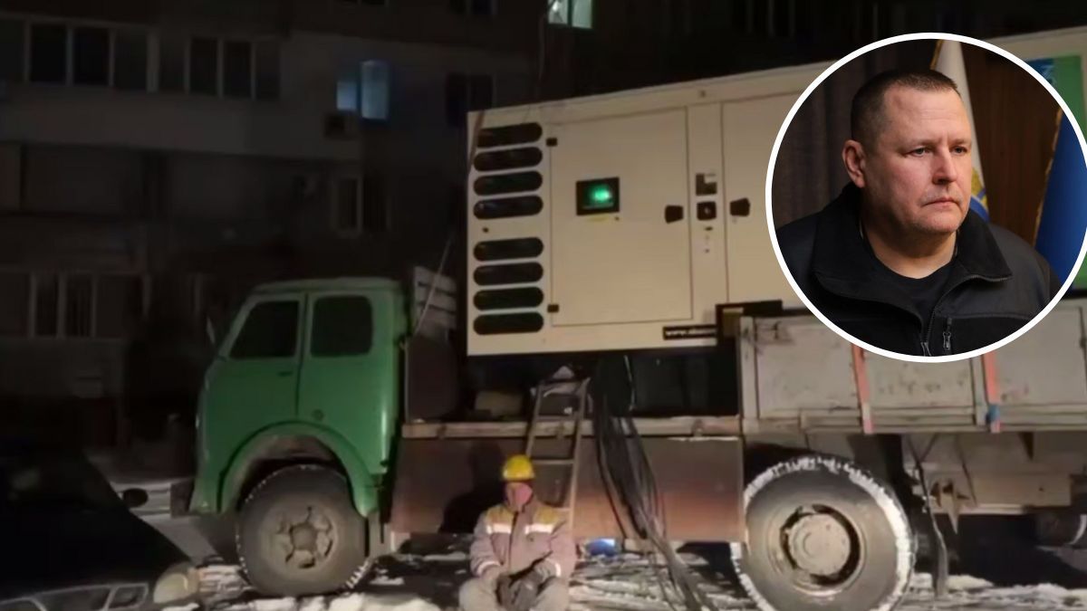 “Робимо все, що можемо”: Філатов заявив, що мешканців лівого берега почали заживлювати від генераторів