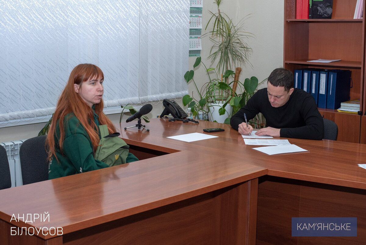 Мер Кам’янського Андрій Білоусов провів черговий особистий прийом мешканців громади