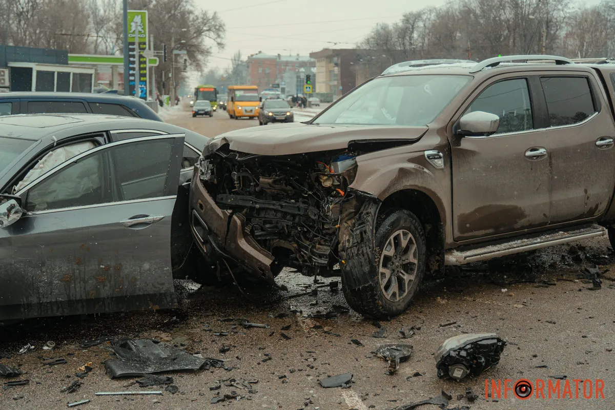 Через аварію значних ускладнень руху немає