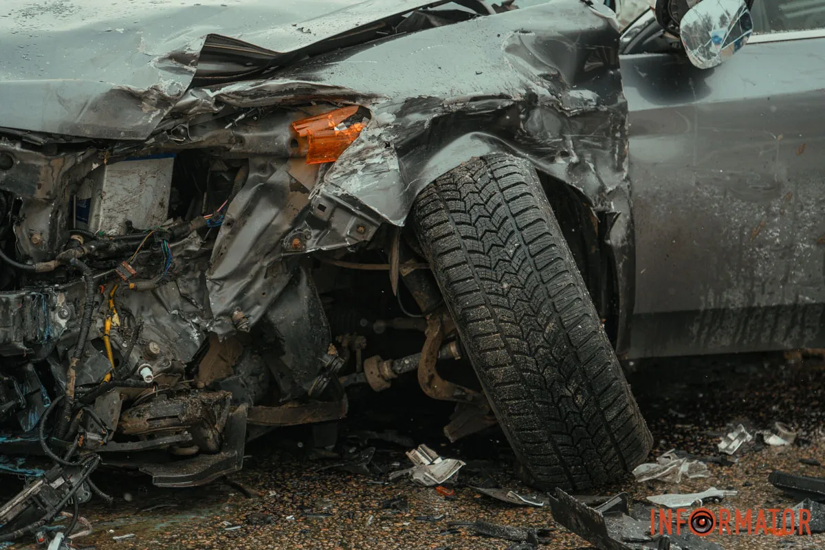 Інцидент стався в районі перехрестя з Запорізьким шосе