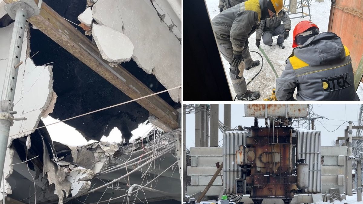 Коли може з’явитися світло на лівому березі Дніпра: енергетики почали будувати тимчасову схему живлення