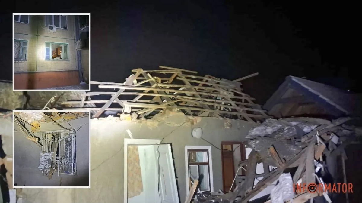 Пошкоджені будинки, газогін та лінії електропередач: армія рф вдарила по Дніпропетровській області