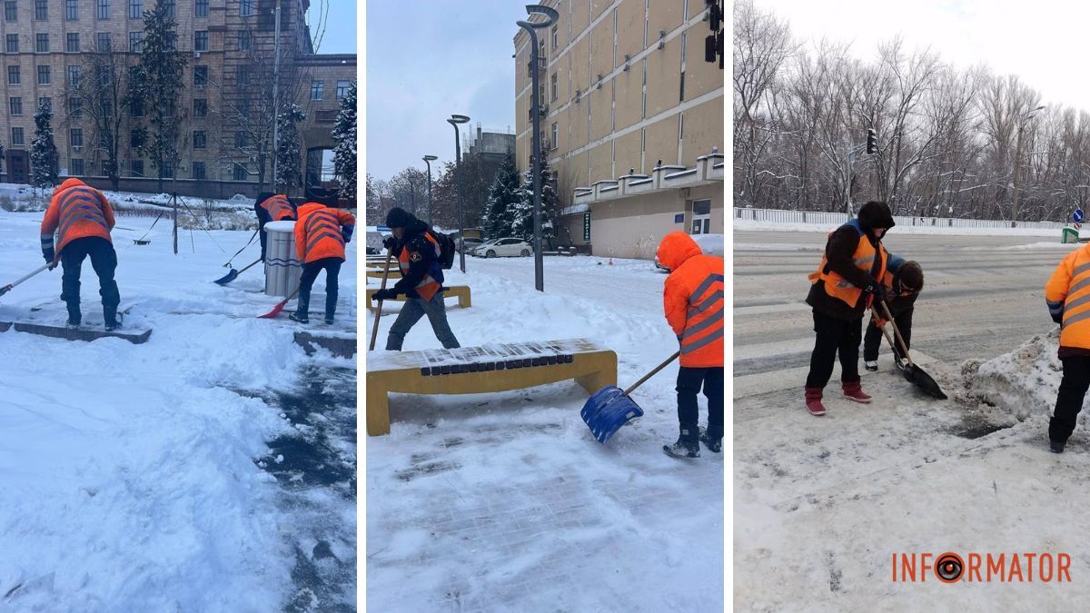 Куди та де в Дніпрі можна вивозити сніг: адреси