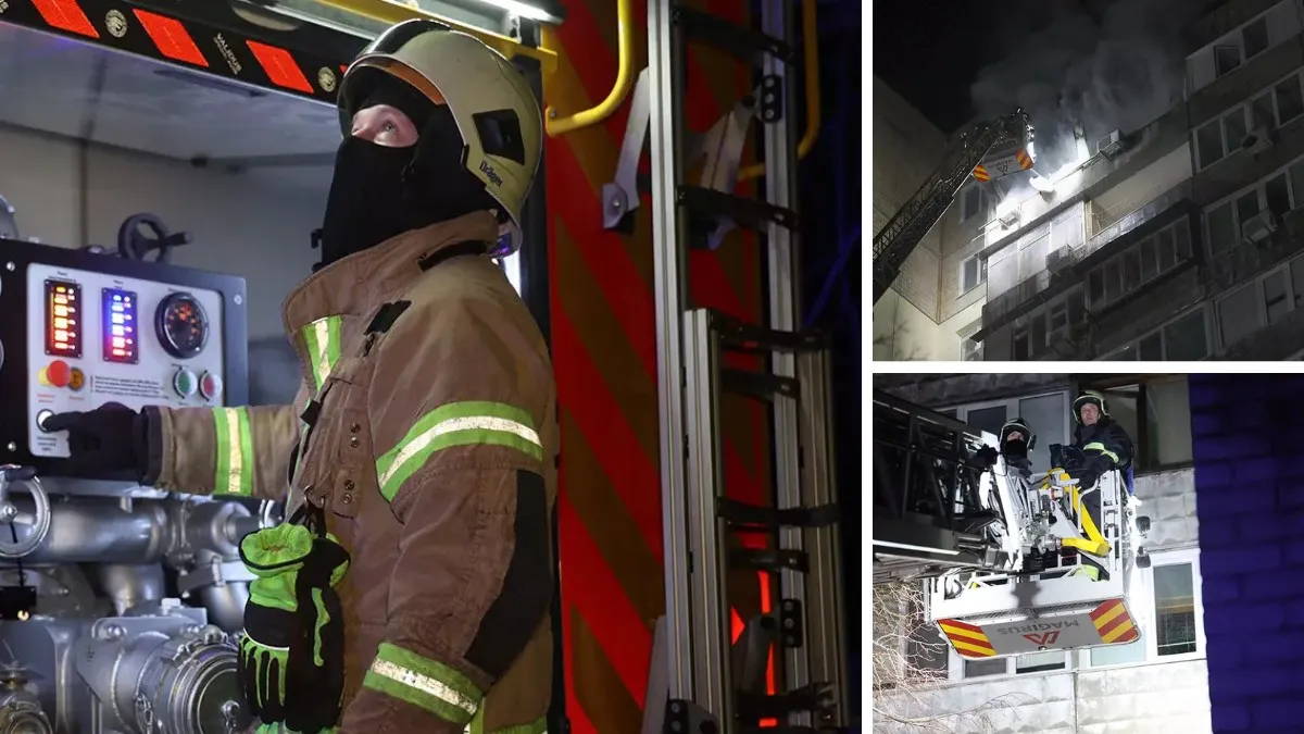 У Дніпрі на Перемозі палала квартира на 15-му поверсі: деталі від рятувальників