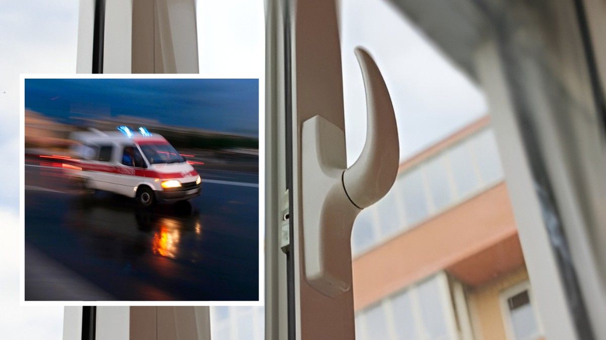 Струс мозку та переломи: у Кривому Розі 19-річний хлопець випав з вікна четвертого поверху