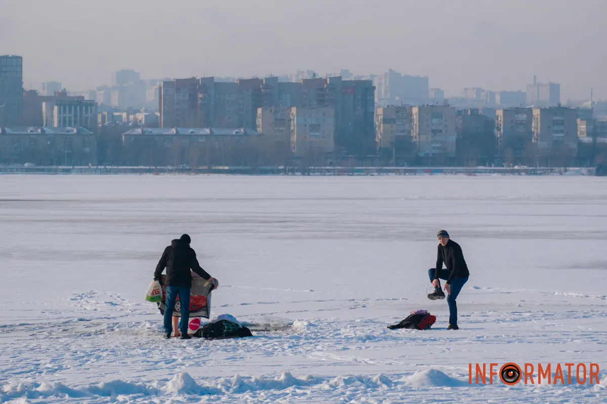 На Мануйлівському пляжі ми побачили лише декількох людей