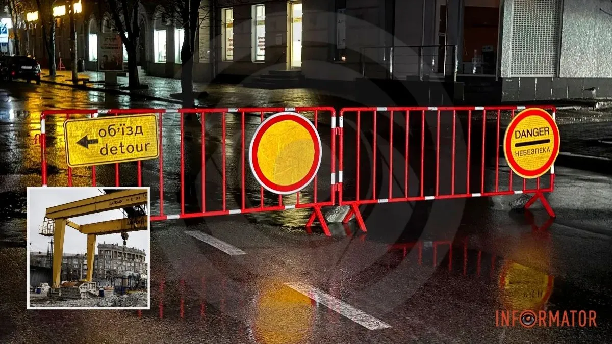 У Дніпрі подовжили перекриття проспекту Яворницького: термін та як курсуватиме громадський транспорт