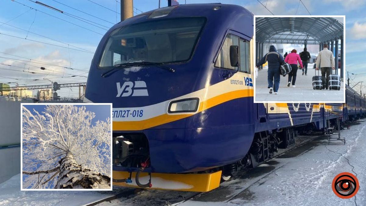 Дерево впало на потяг, що курсує через Дніпро: негода спричинила затримку поїздів