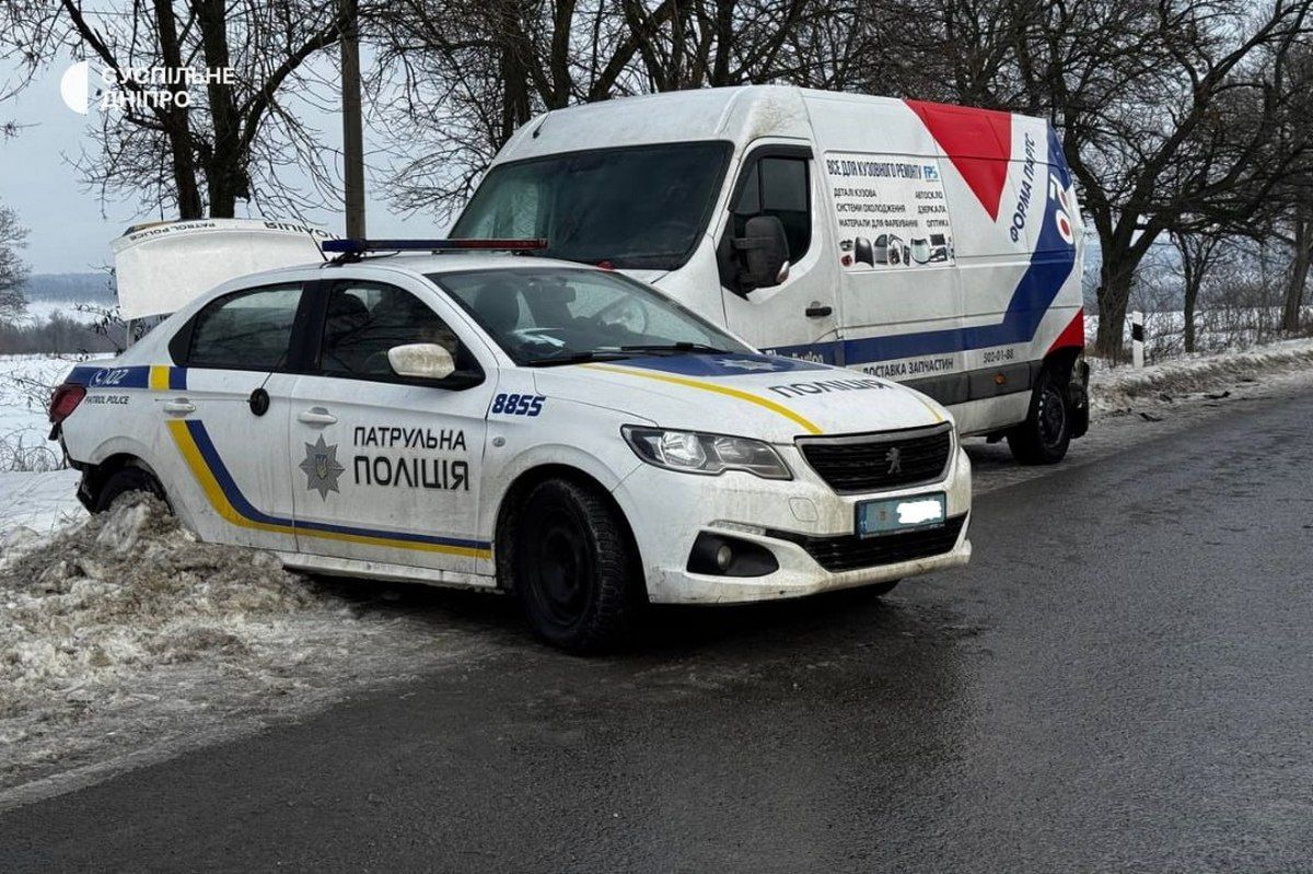 В ДТП пострадал водитель автобуса Neoplan