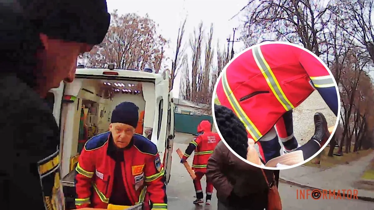 Лежала на тротуарі та не могла підвестись: у Нікополі поліцейські допомогли жінці зі зламаною ногою