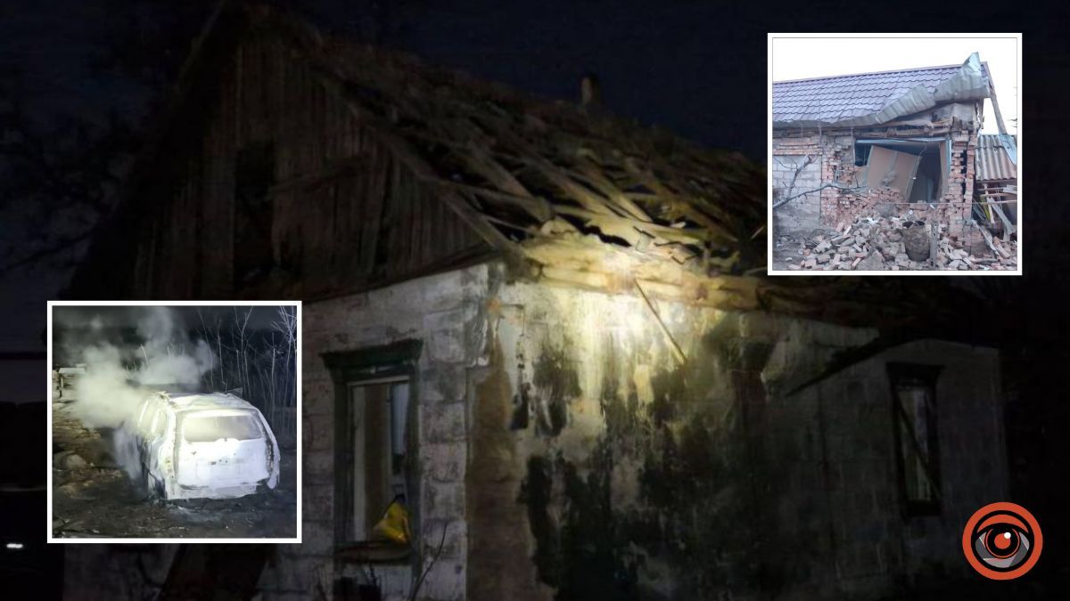 Наслідки масованої атаки на Дніпропетровську область: ворог гатив по трьох районах, понівечені будинки та підприємства, виникли пожежі
