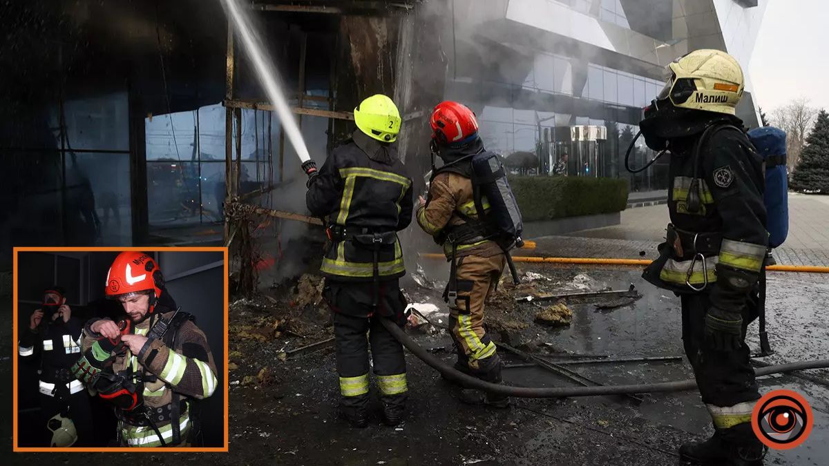 У Дніпрі на Набережній Перемоги палав бізнес-центр "Куб": деталі від рятувальників