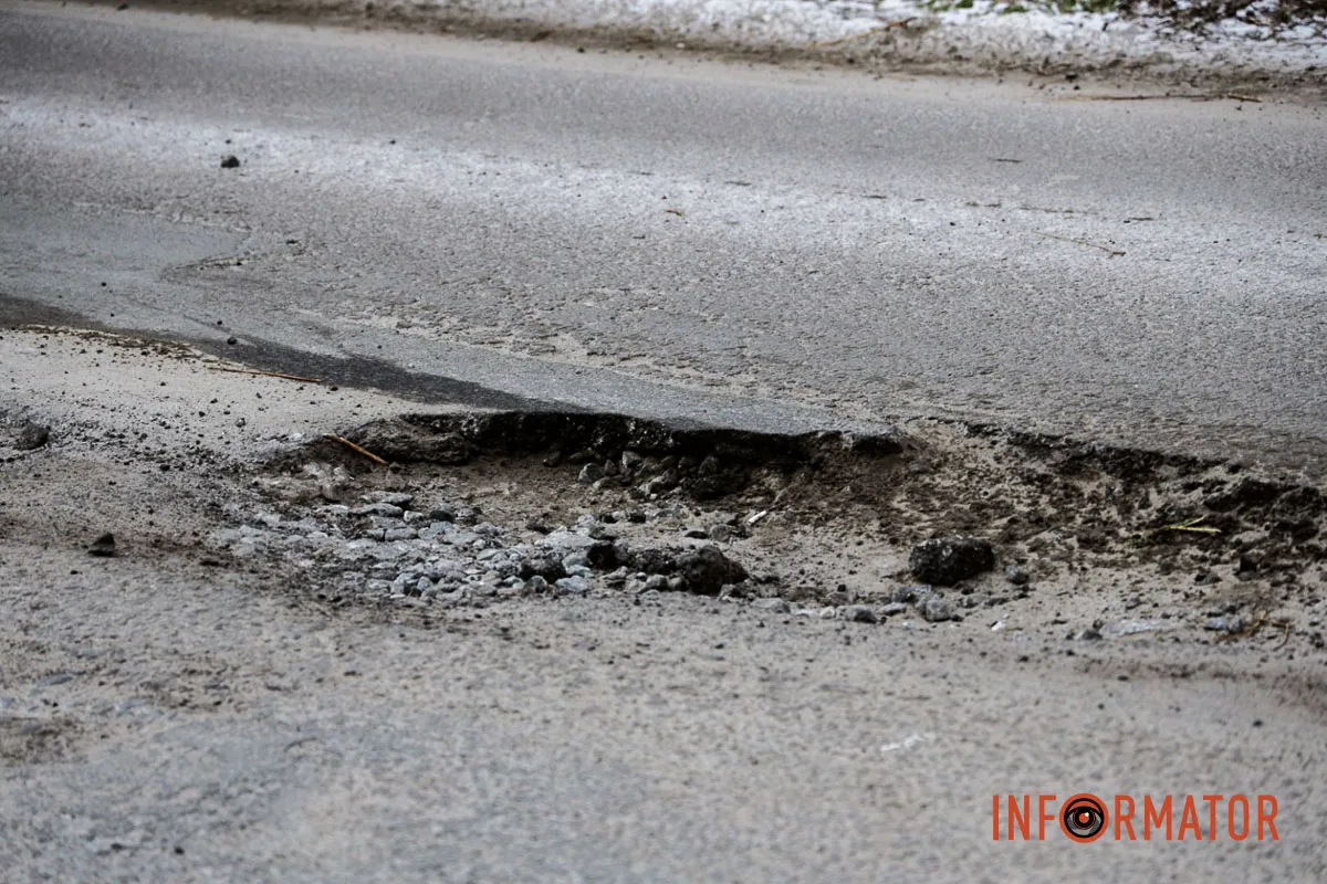 Ями утворилися на вулицях Переможній та Горіяній 